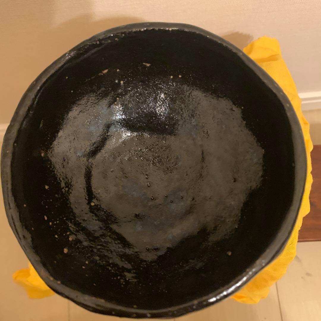 抹茶碗　星凰造　黒楽　アンティーク　1客