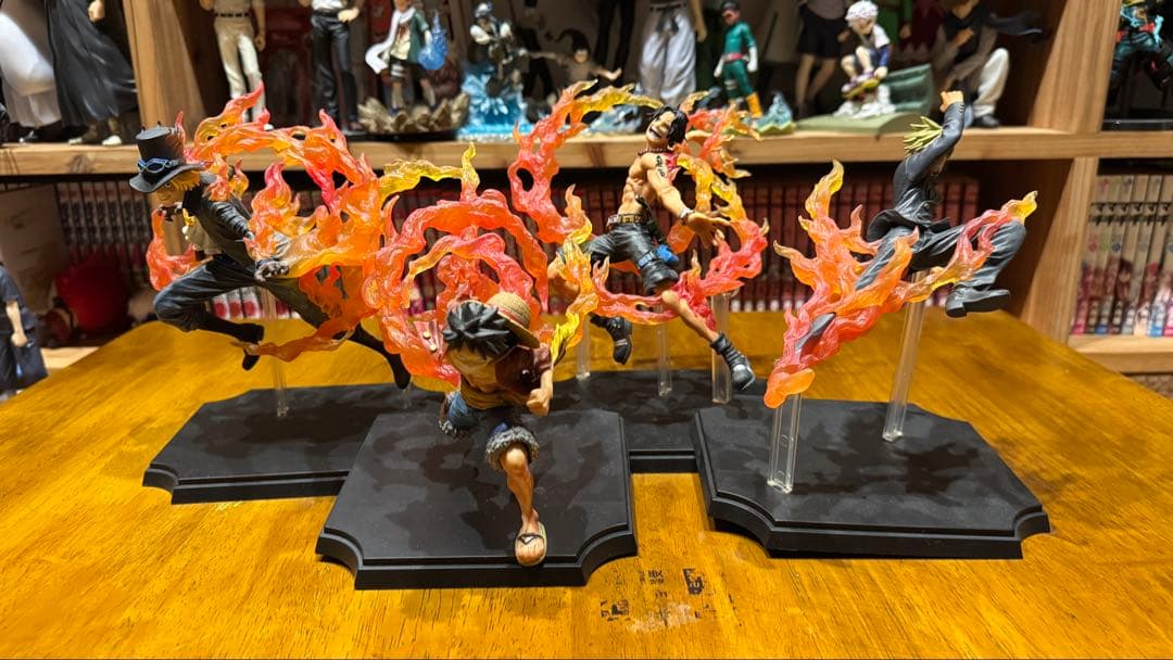 ワンピース 一番くじ 匠ノ系譜 サボ エース ルフィ サンジ