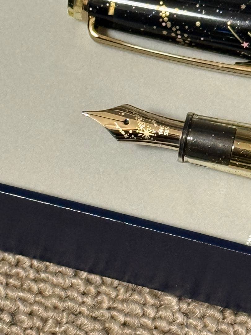 セーラー万年筆　アンコーラ　星空