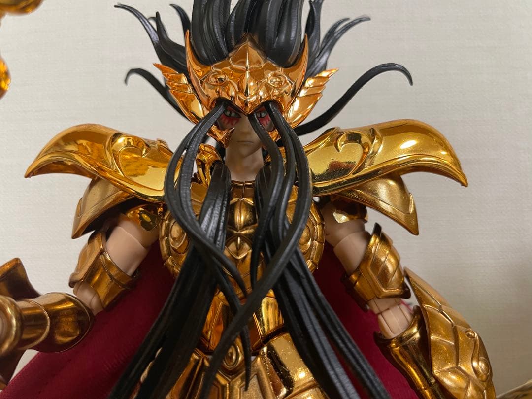 聖闘士聖衣神話EX オピュクスオデッセウス 黒髪&赤マント 海外製 聖闘士星矢