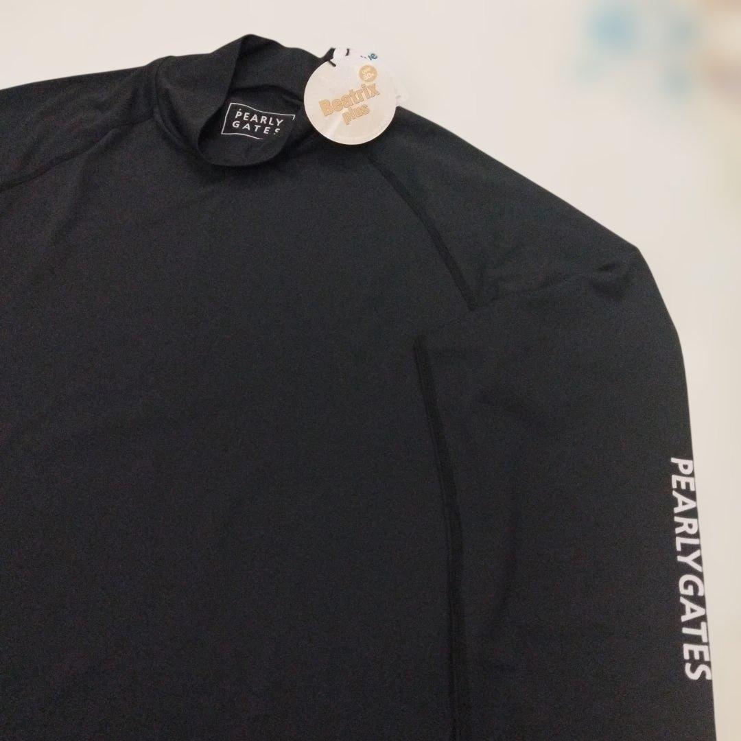 パーリーゲイツタグ付き新品未使用　長袖シャツ　モックネック　　冬春用サイズ(7)