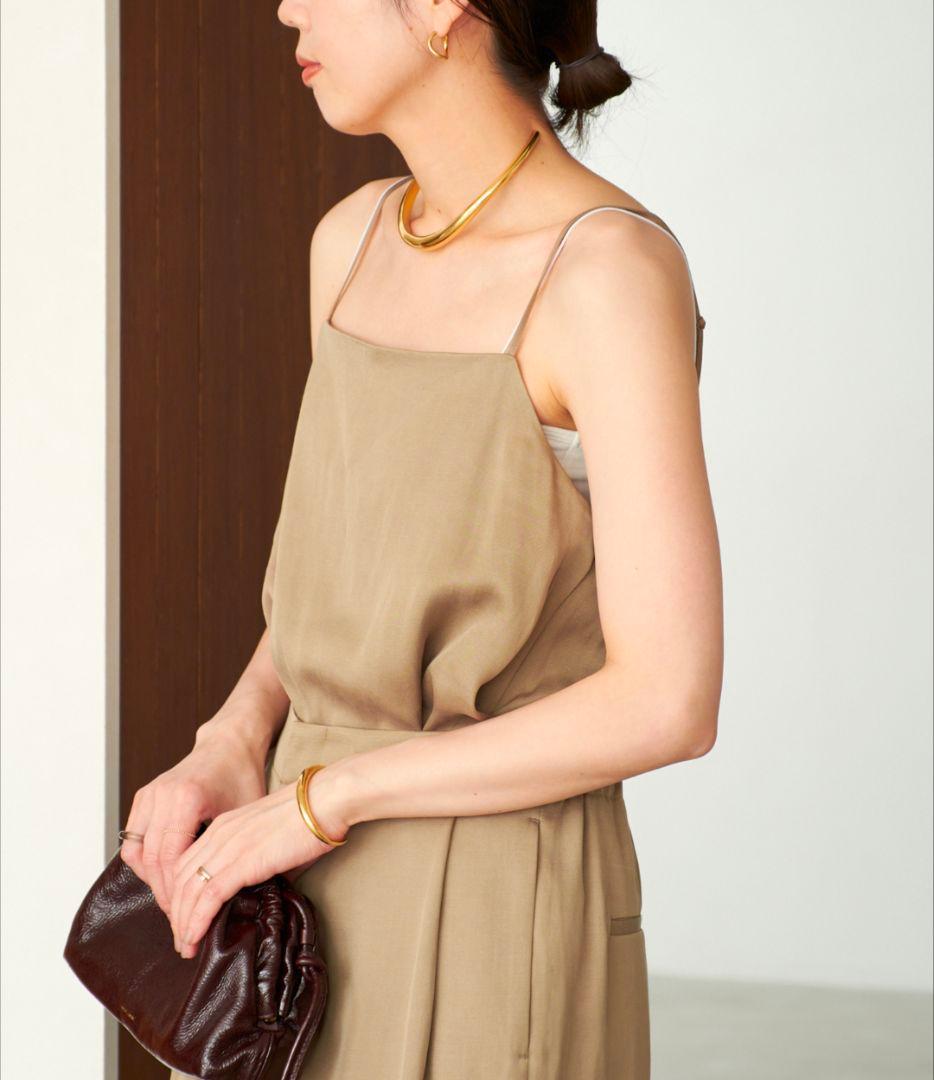 fibril linen 混 キャミソール