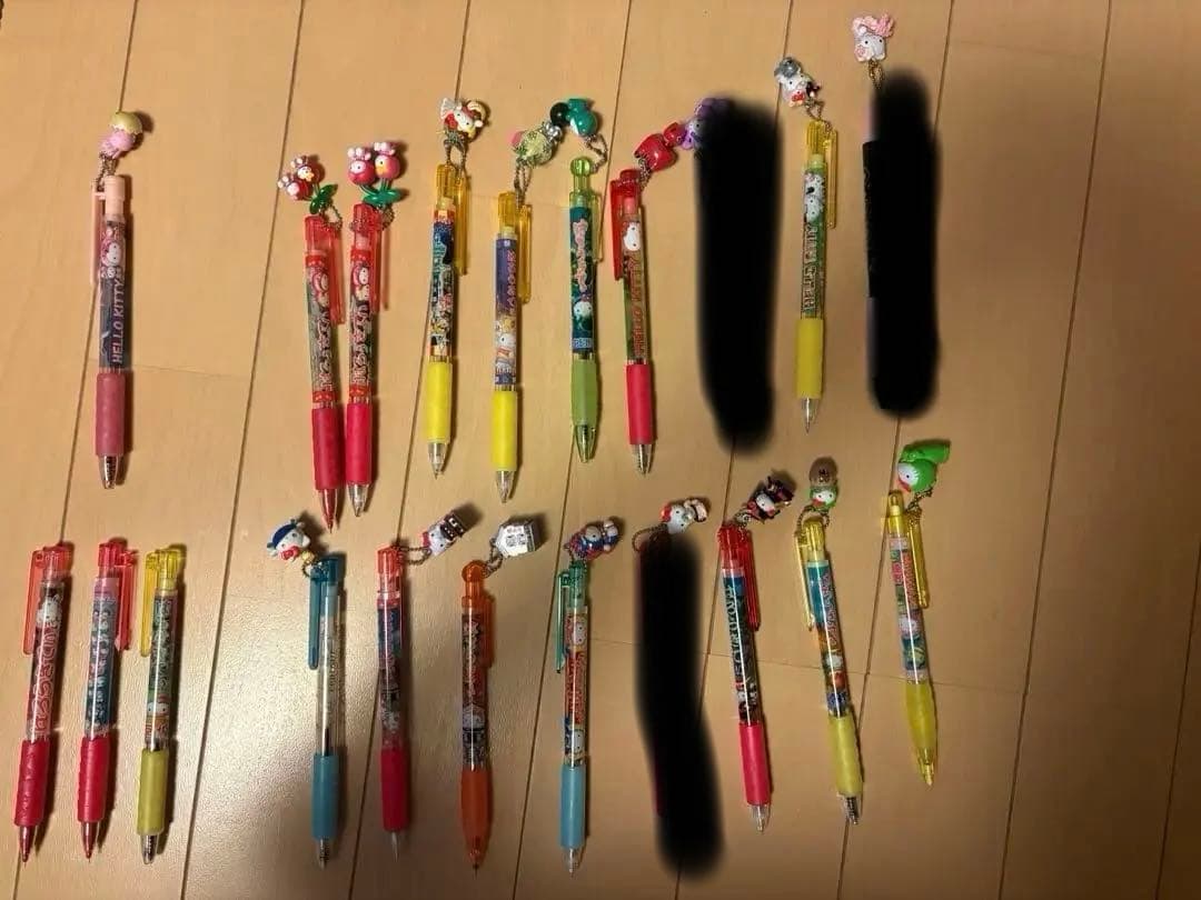 ご当地キティ　ハローキティ シャープペンシル　ボールペン　21本セット