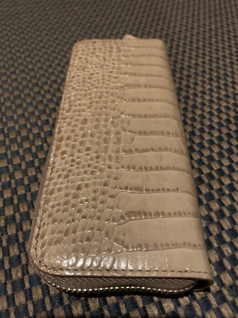 Mont Blanc モンブラン　2本差しペンケース　クロコ型押し　希少