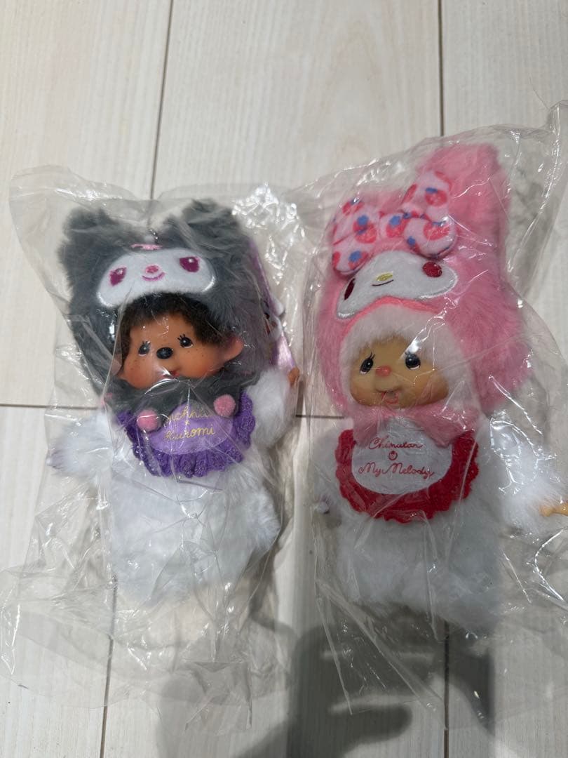 チムたん マイメロディー モンチッチ クロミ　キーチェーン　monchhichi