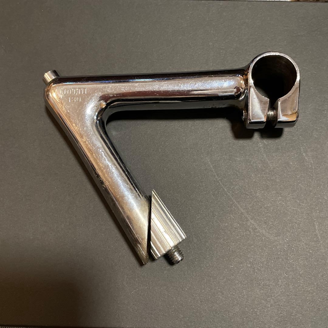 自転車用　L字型ステム 130 鉄　NJS規格