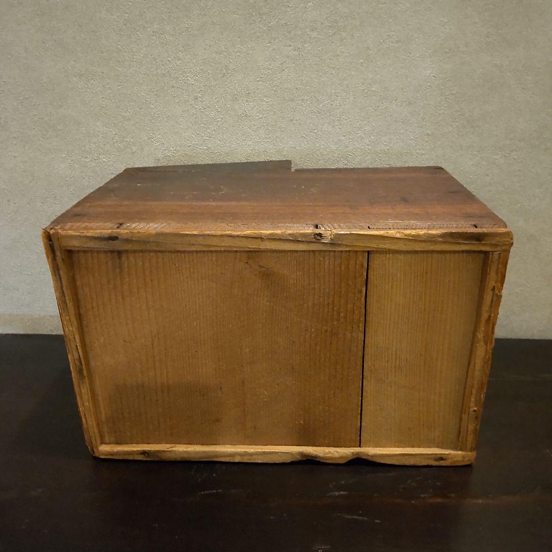 古い銭箱　時代物、銭函　古い鍵付き