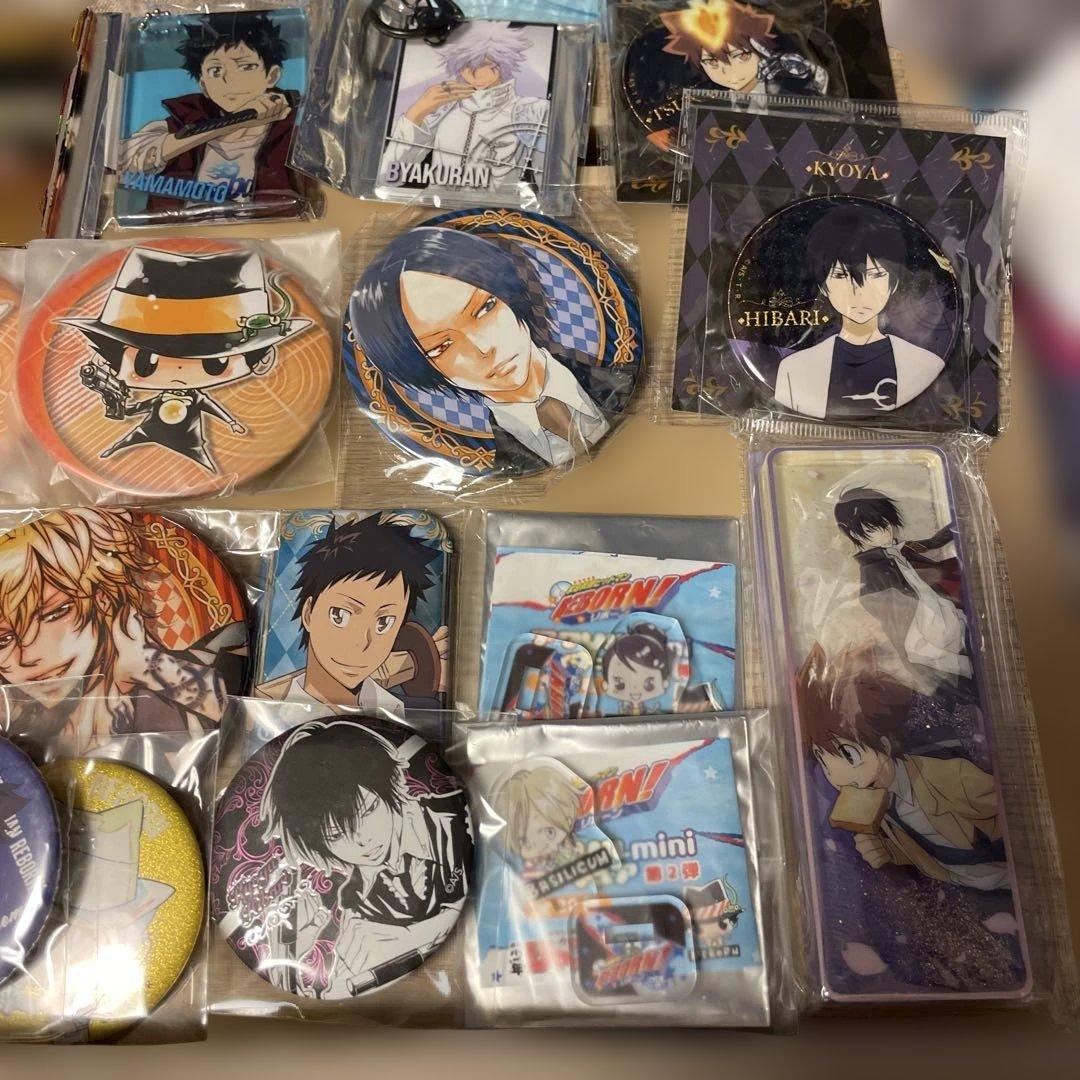 公*o様 【リボーン】缶バッジ・アクリル系・紙類まとめて売り