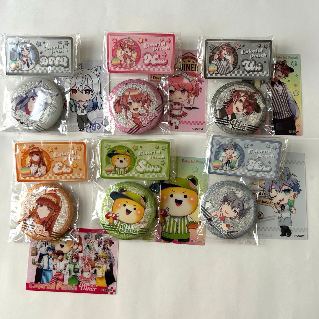 カラフルピーチ/ダイナーコラボグッズ、クリアカード