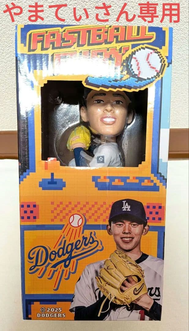 LAドジャース　Dodgers　佐々木朗希　ボブルヘッド フィギュア