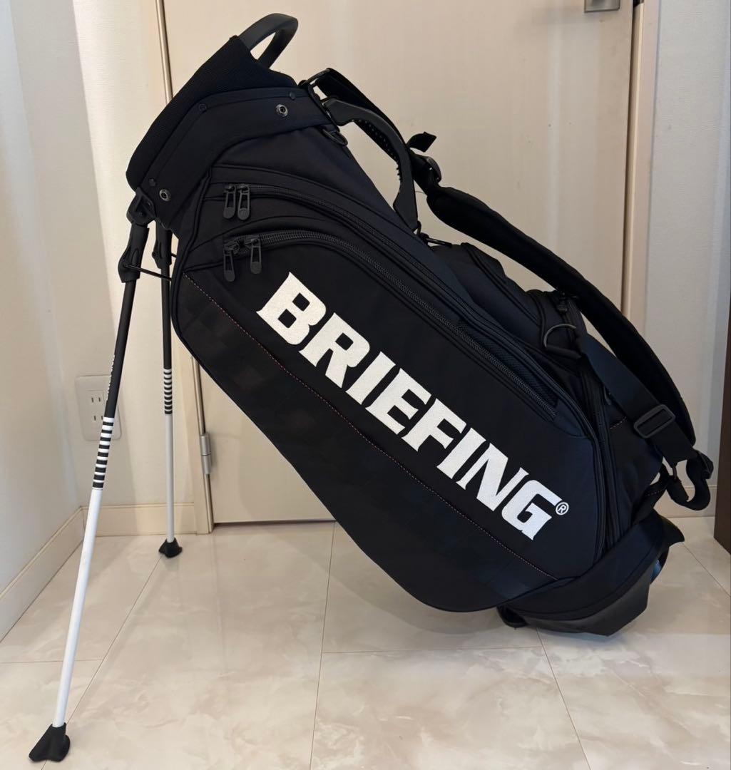 BRIEFING ブリーフィング CR-10 ブラック キャディバッグ、カバー