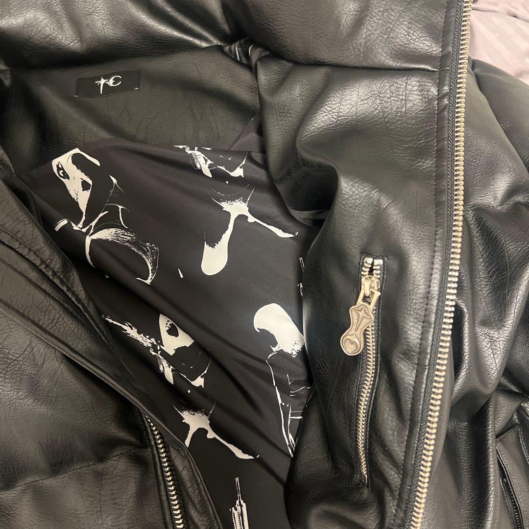 Thug Club サグクラブ ブラックダウンジャケット