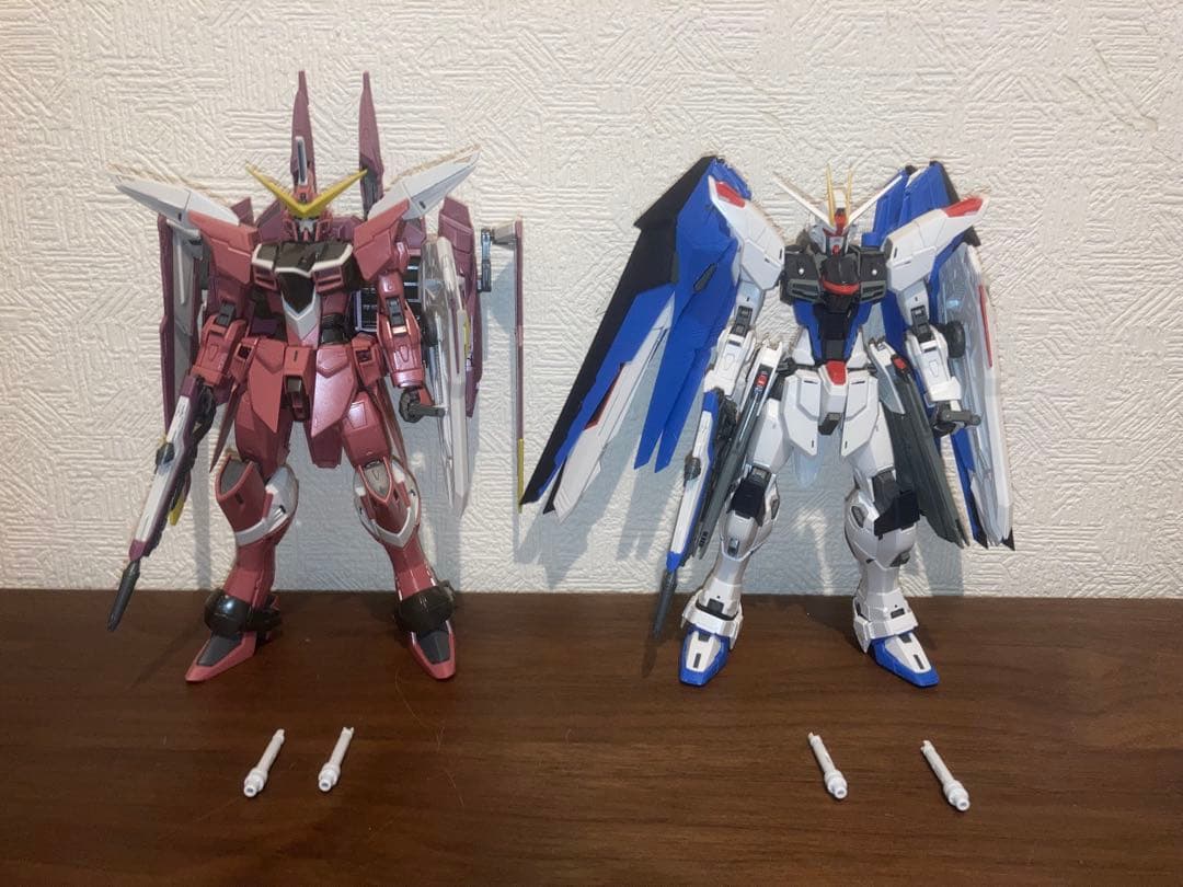 MG フリーダムガンダム Ver.2.0 ジャスティスガンダム　セット