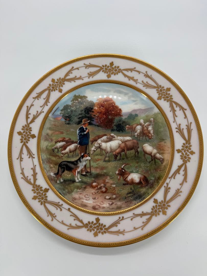 フランス・リモージュ、Haviland & Co装飾皿