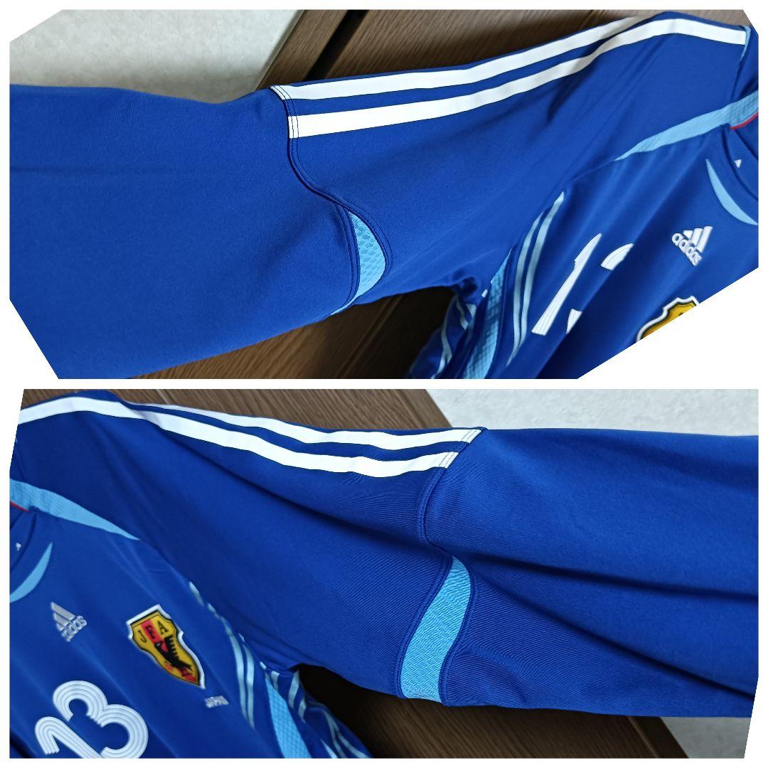 アディダス 日本代表 柳沢敦 オーセンティック 長袖ユニフォーム 06/07