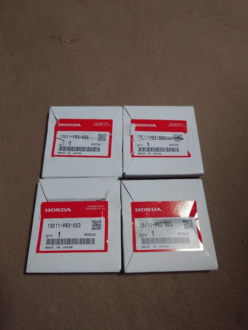 b16b 純正ピストンリング　ek9