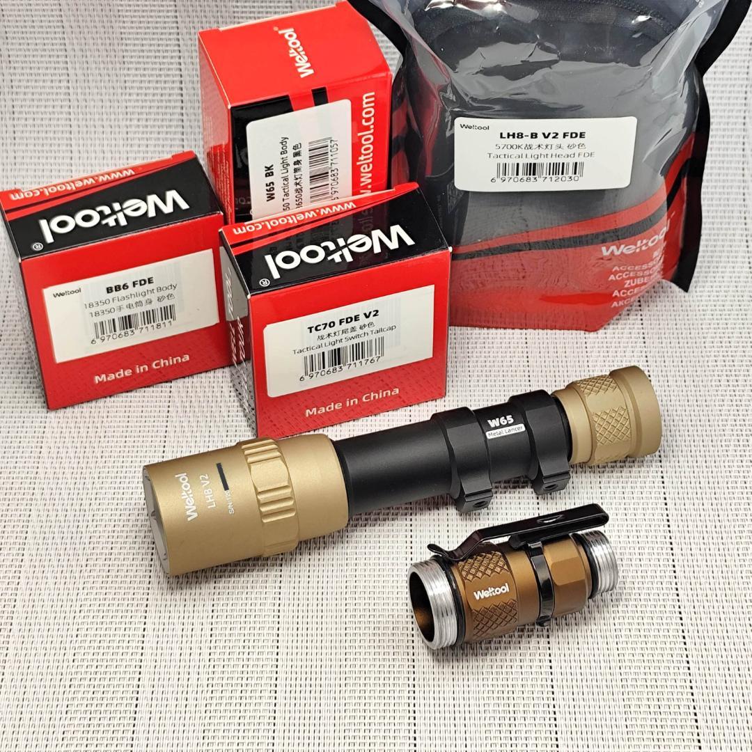 WELTOOL LH18 V2 WML TAN/BK＆BB6 body FDE