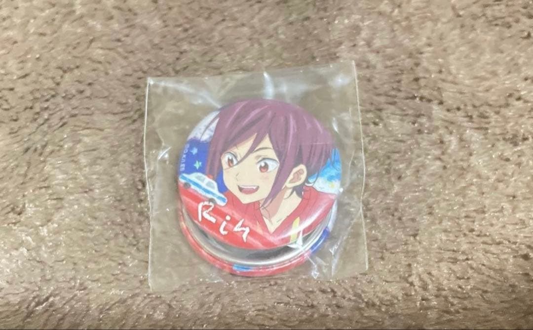 出回り最安値! free! 松岡凛 SAMEZUKA KIDS 缶バッジ 2点