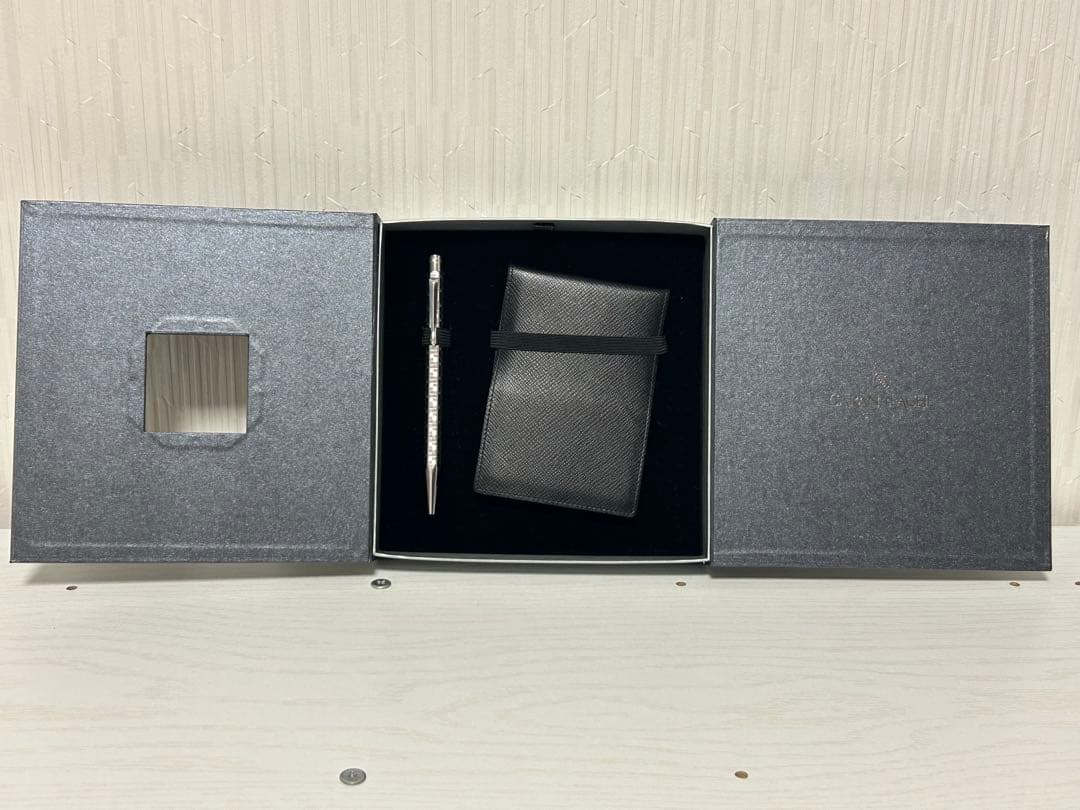 【しの】カランダッシュ　エクリドール　ダミエ　ボールペン（限定）