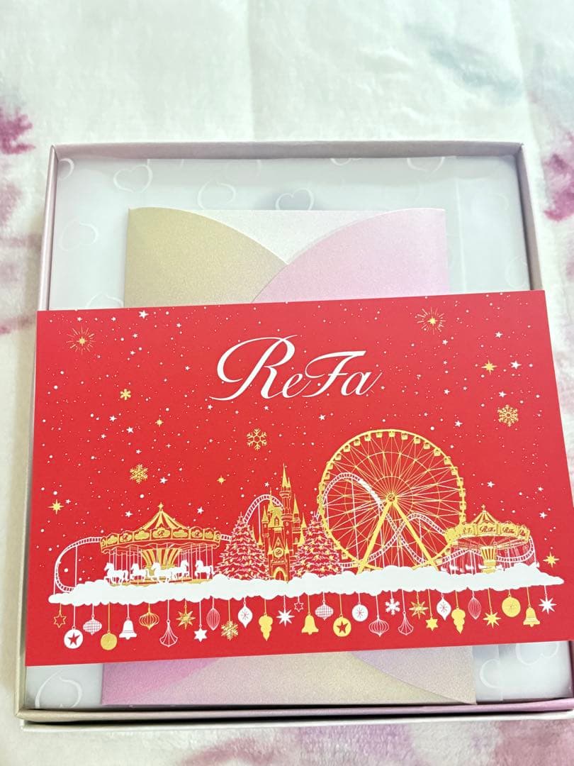 タイムセール　リファReFa 会員限定　ハートミラー　コーム　シルキーパープル