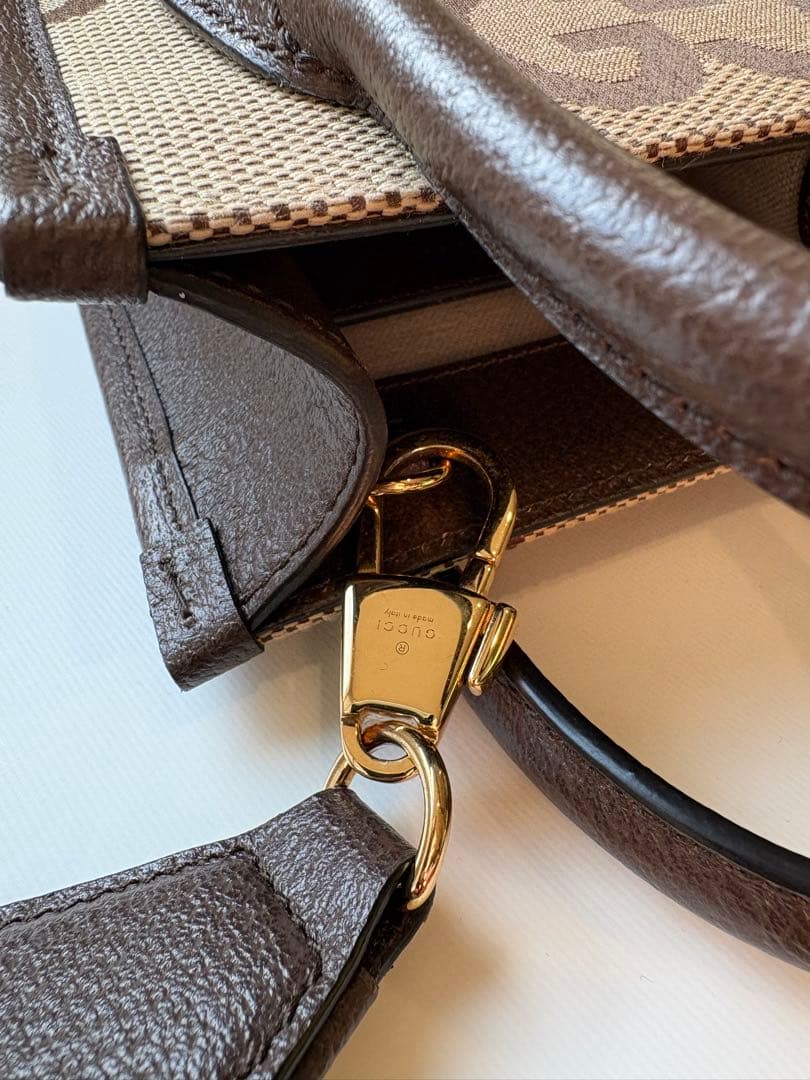 aki　GUCCI グッチ ジャンボGG トート ショルダーバッグ