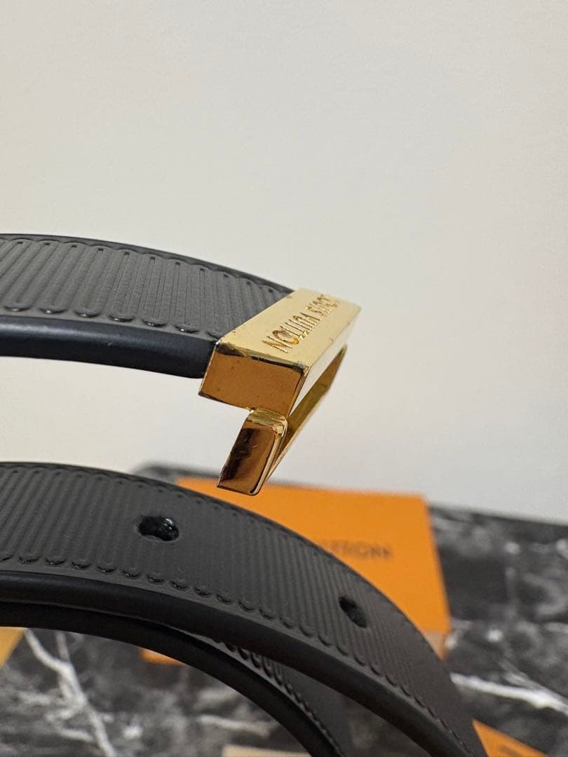 LOUIS VUITTON サンチュール・クチュール　レザーベルト M9578W