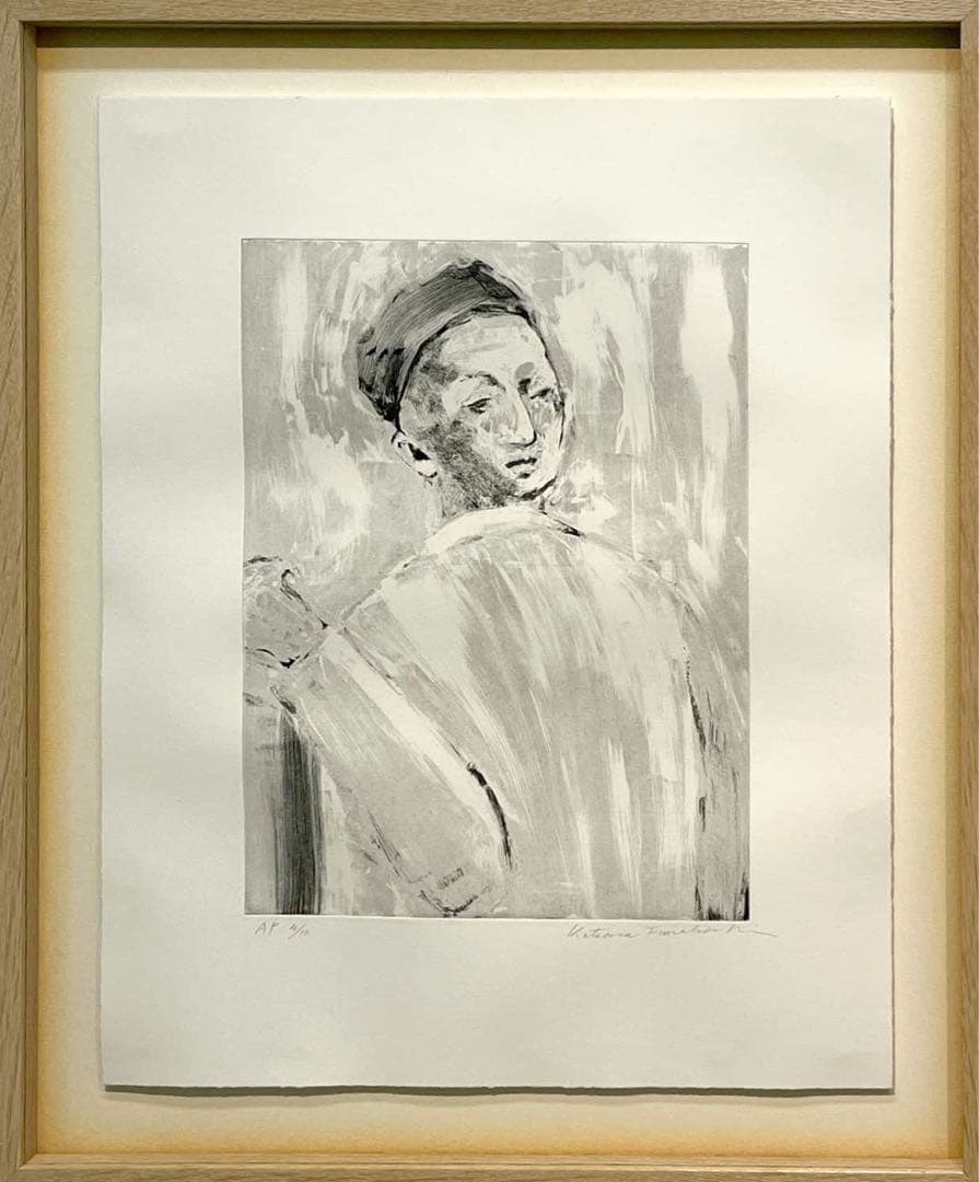 舟越桂《私は届かない》AP4/10 ソープグランド