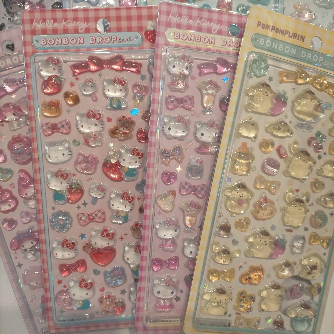 ボンボンドロップシール サンリオ 第2弾　8種