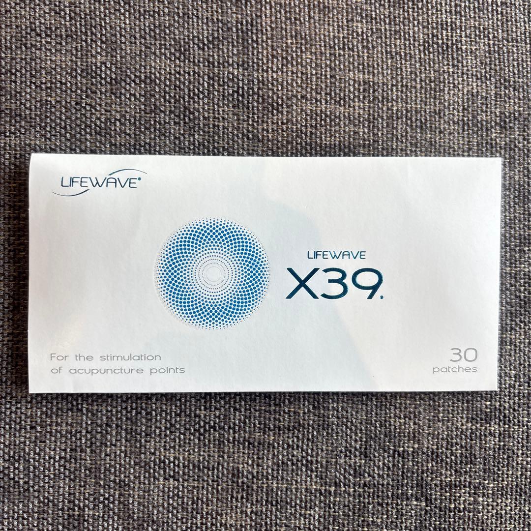 【新品未使用】LIFEWAVE X39 30枚入り