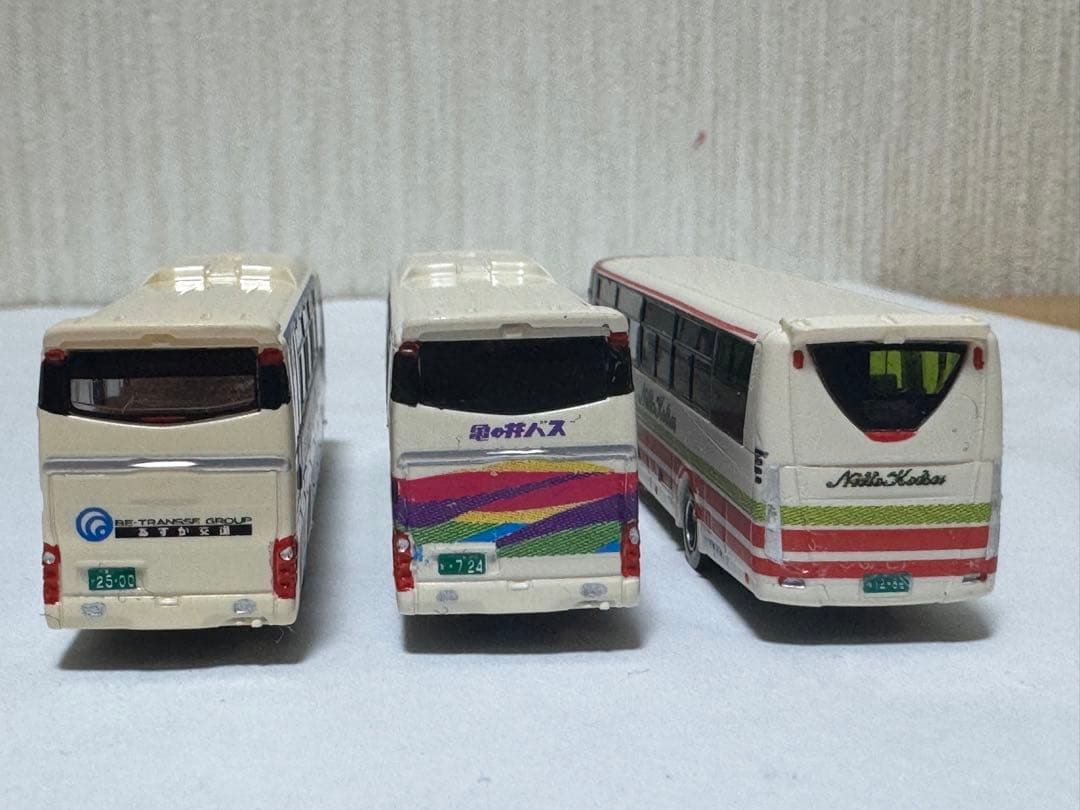 トビオリウミガメ出品バスコレ改造3台セット