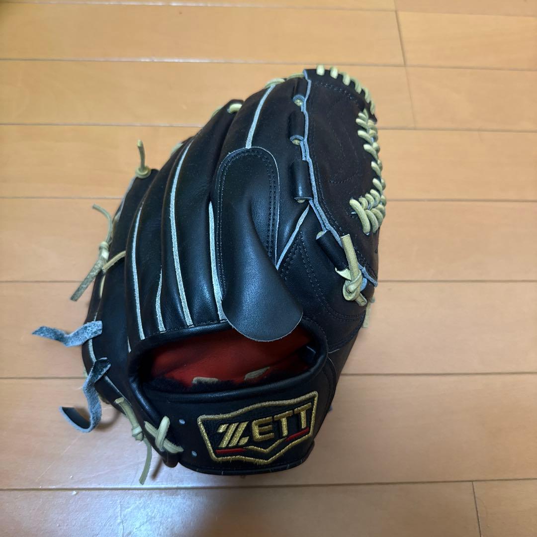ZETT 軟式用グローブ 黒
