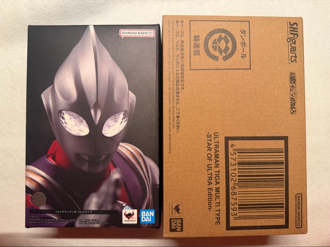 真骨彫製法　ウルトラマンティガ　再販版＆ウルトラの星 Edition