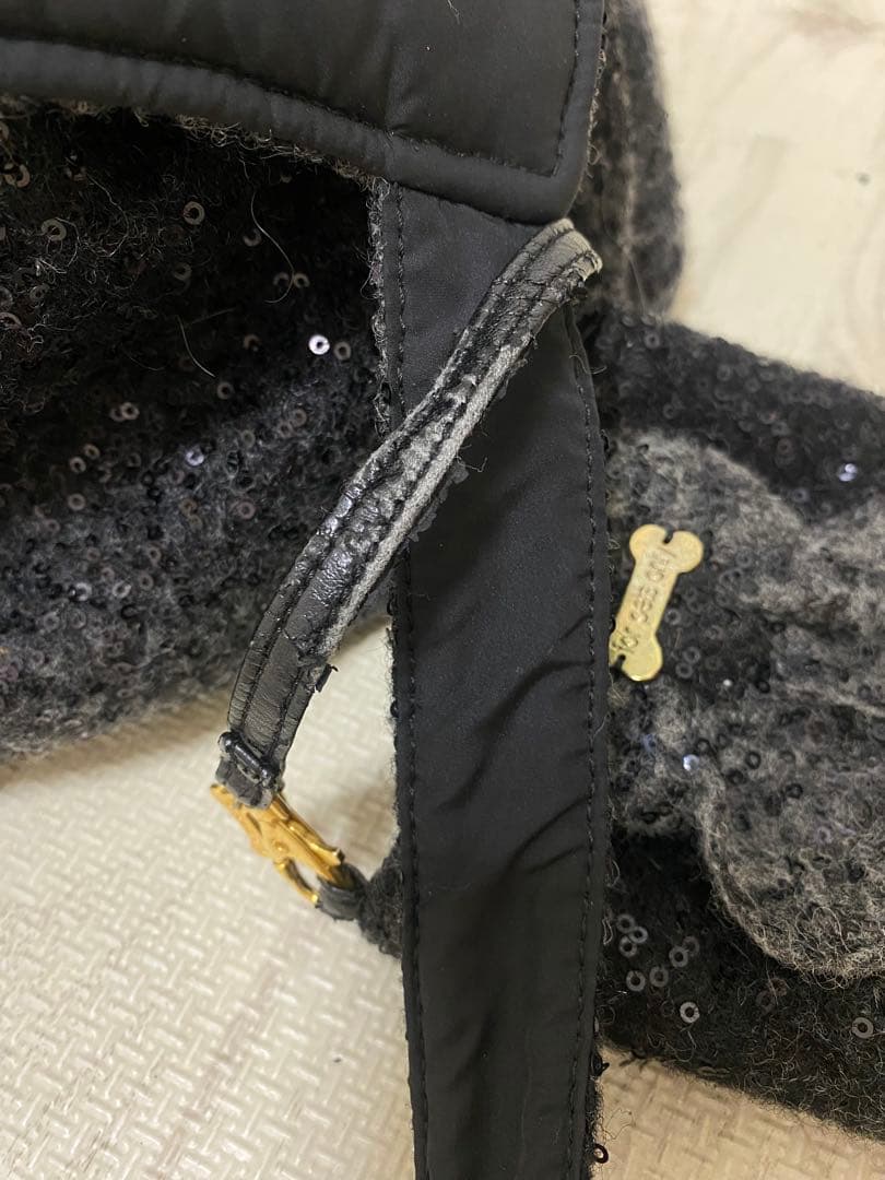 for pets only スパンコールキャリーＳサイズ♡ マナーポーチ付き