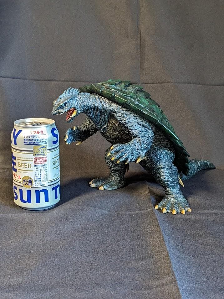 海洋堂　ガメラ　１９９９年　ソフビキット　塗装済み完成品