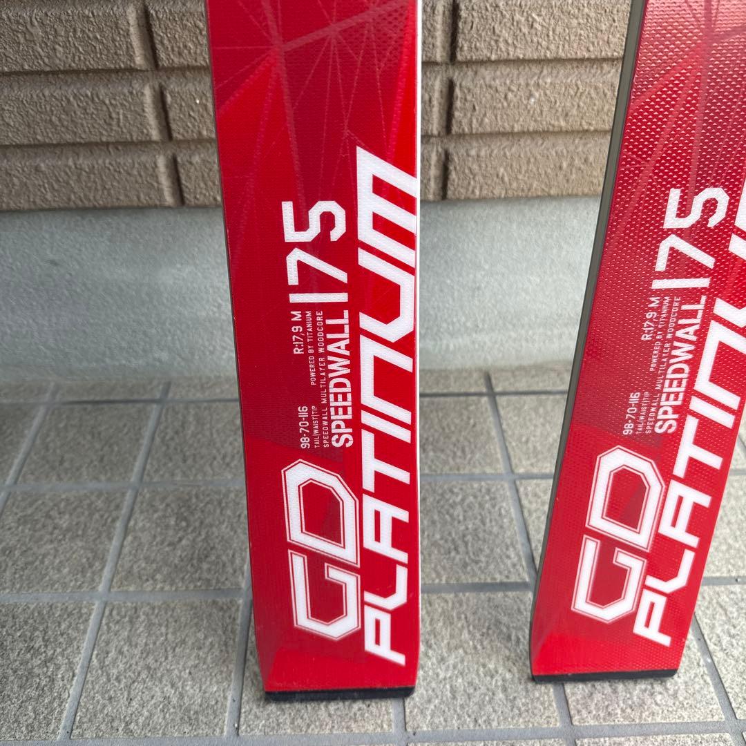 JOLKA CD PLATINUM スキー板 レッド