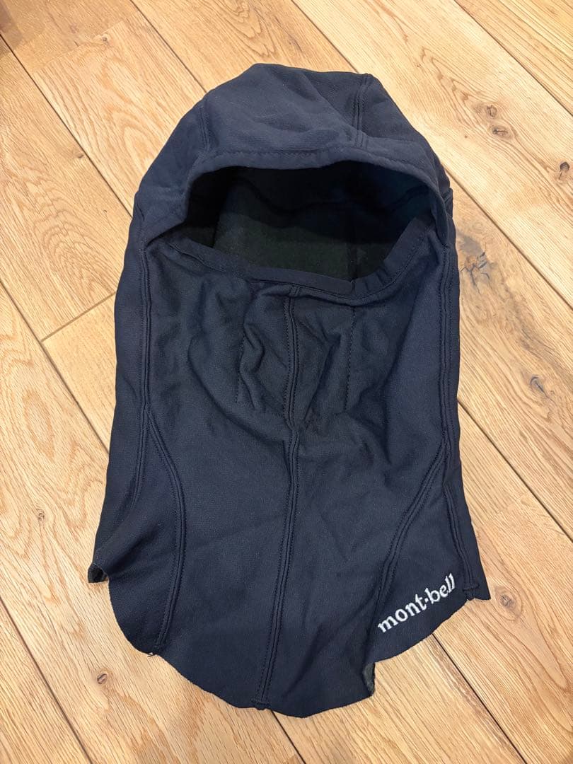 モンベルスキーウェア一式（5点）：上下ウェア（160）+手袋+マスク+ゴーグル