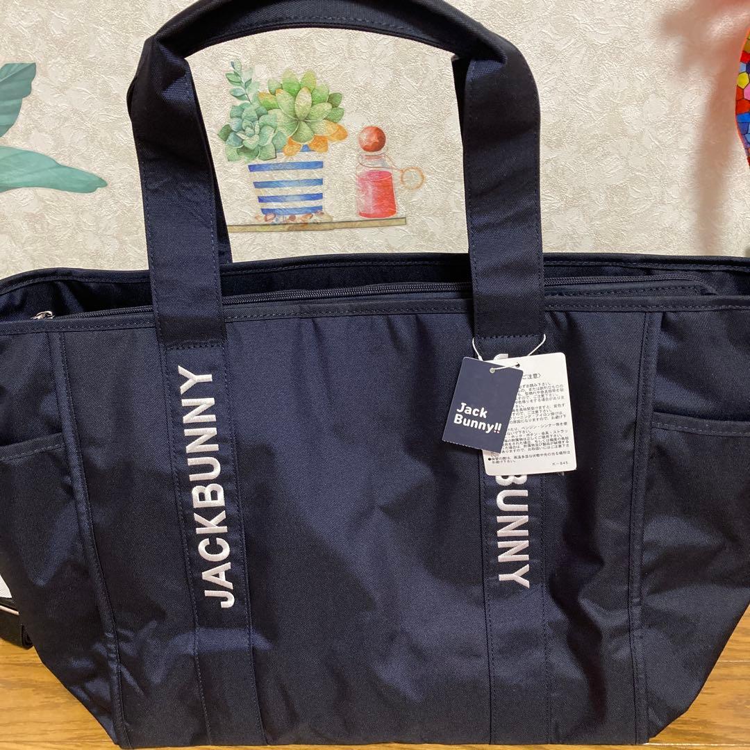 ジャックバニー　ゴルフバッグ ネイビー　トートバック　ロッカーバック