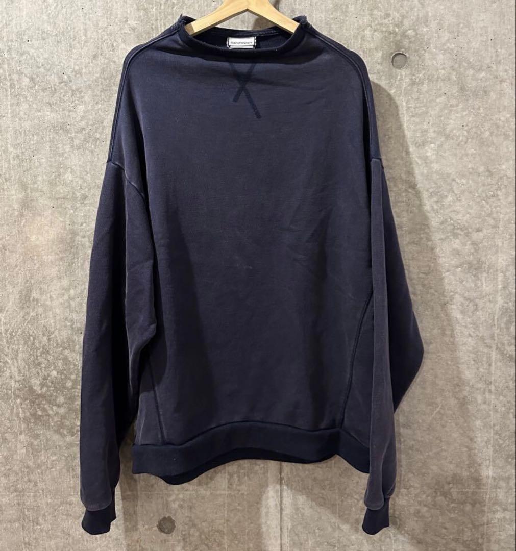 美品　SandWaterr COTTON SWEAT 2 ネイビー