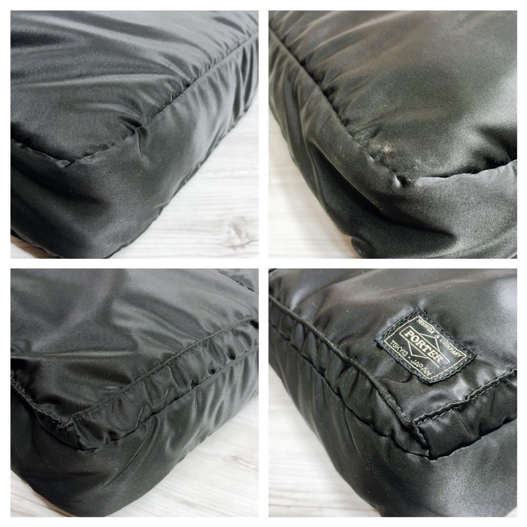 PORTER タンカー ブリーフケース ブラック ナイロン 黒 通勤 A4 通学