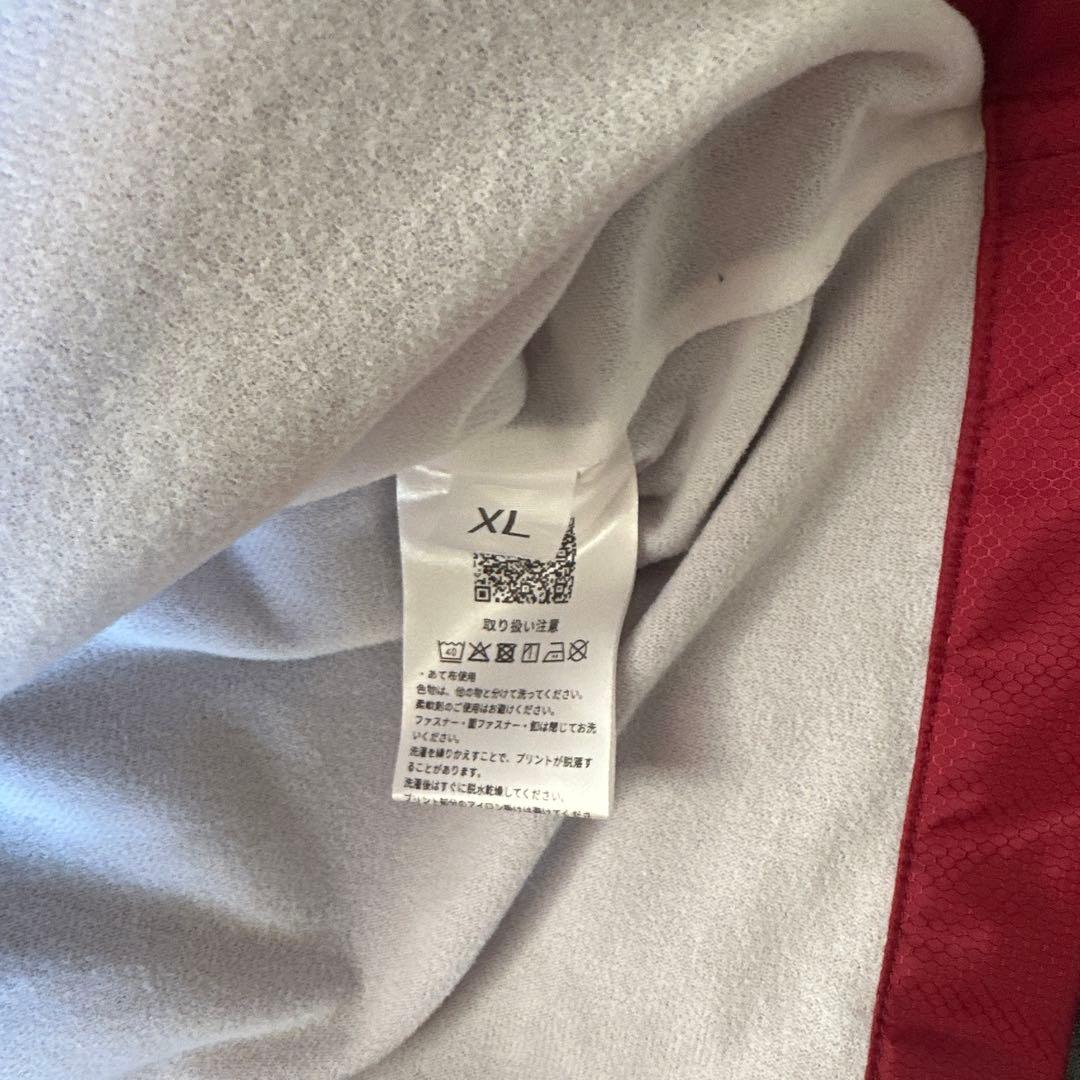 早稲田大学　ア式蹴球部　アシックス ウィンドブレーカー　ジャージ上下　XL L