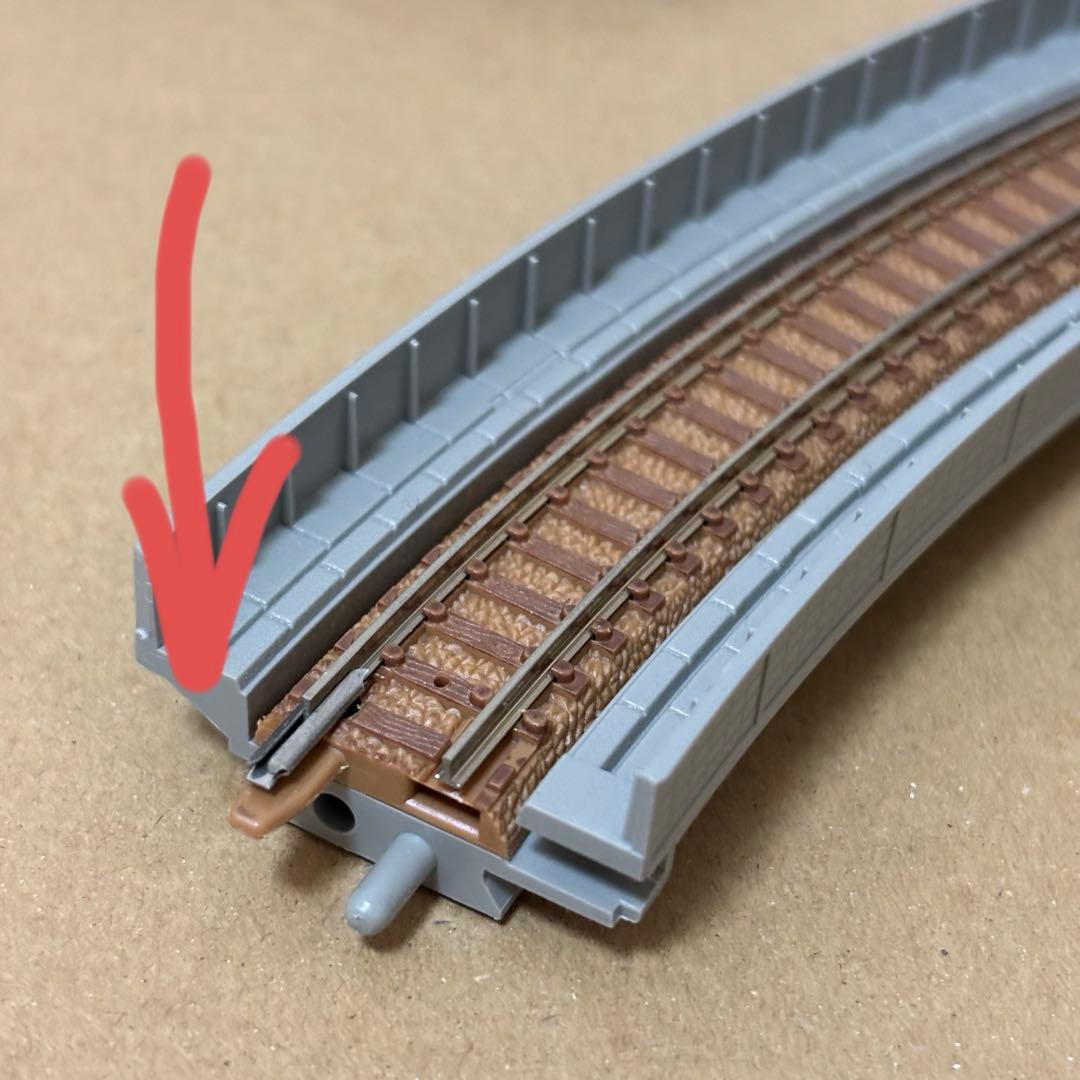 トミックス　橋脚・高架橋用レールセット　箱あり　12点