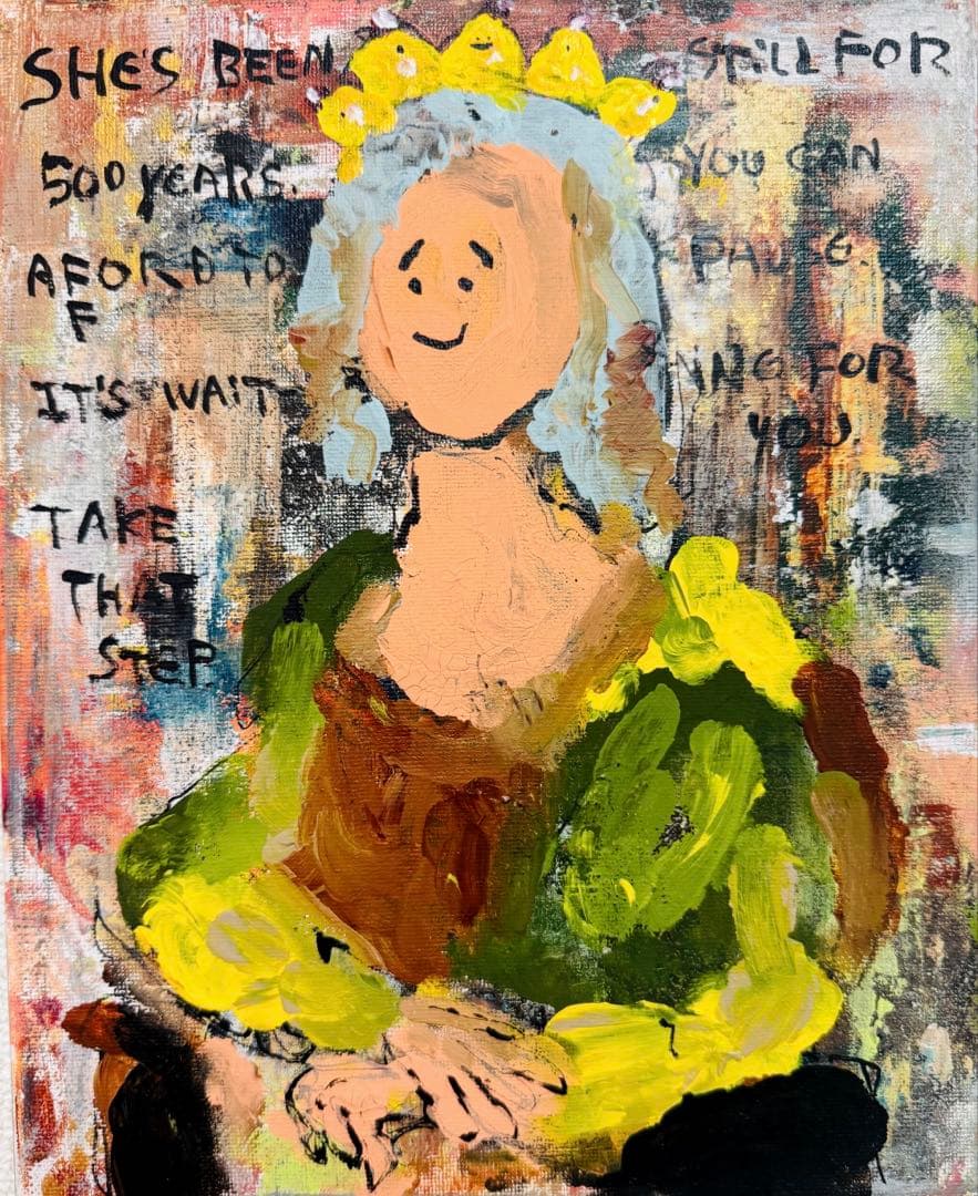 う*ん様 TOKI 抽象画 モナリザ #151