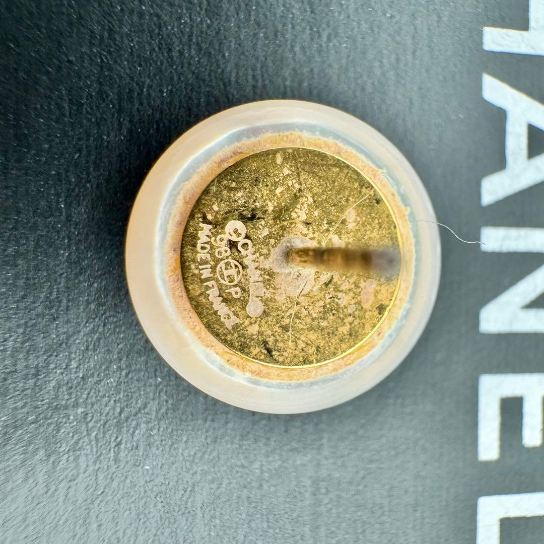 CHANEL ピアス　片耳　ココマーク　ゴールド　刻印あり