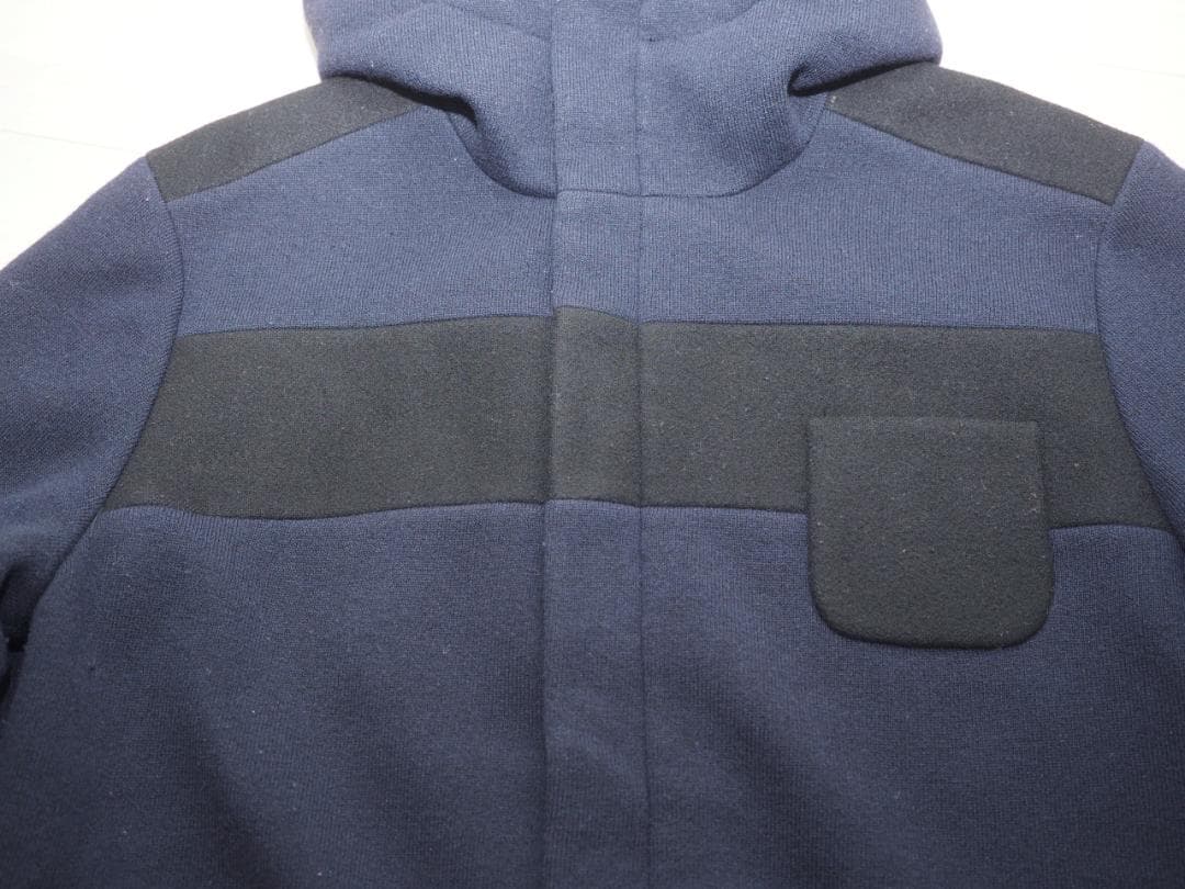 N°21 ヌメロヴェントゥーノ 15AWバイカラーフーデッドコート50