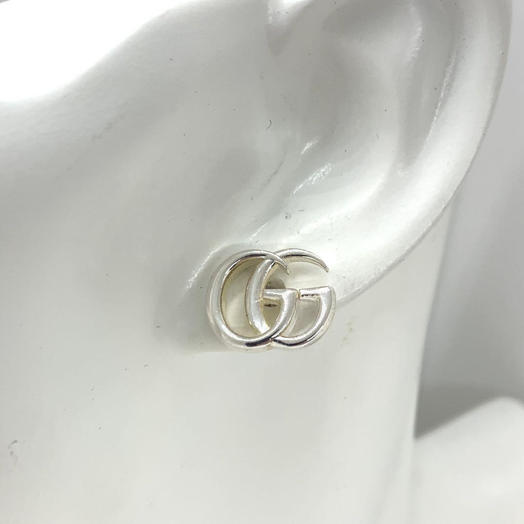 GUCCI ダブルG スタッズ ピアス 0109b12