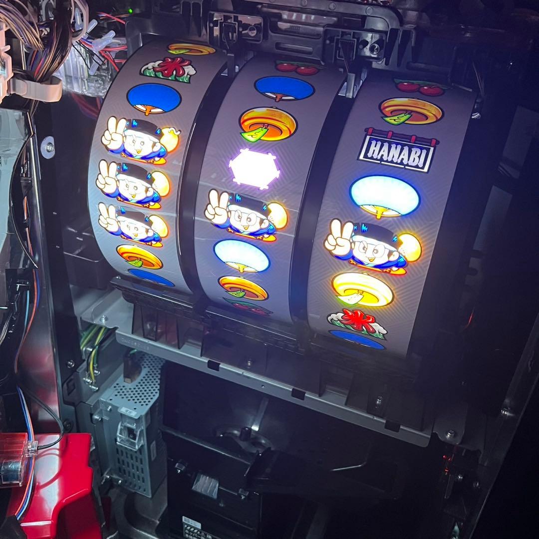 新ハナビ　スロット実機　美品　全国送料無料