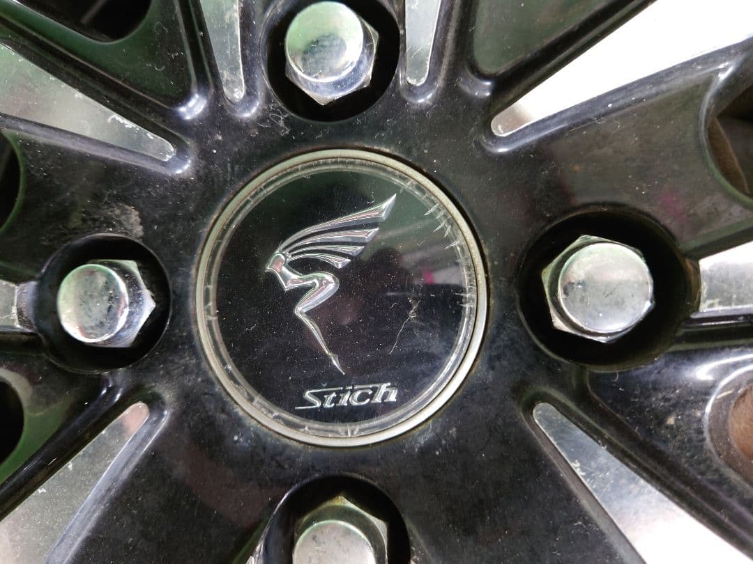 タイヤ・ホイールセット　4本　16インチ　バリ溝