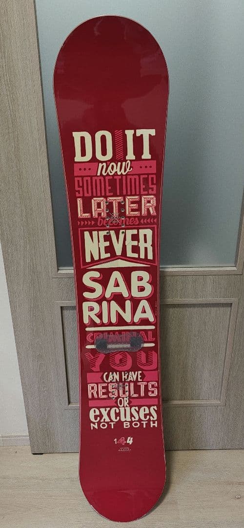 SABRINA スノーボード 144cm criminal