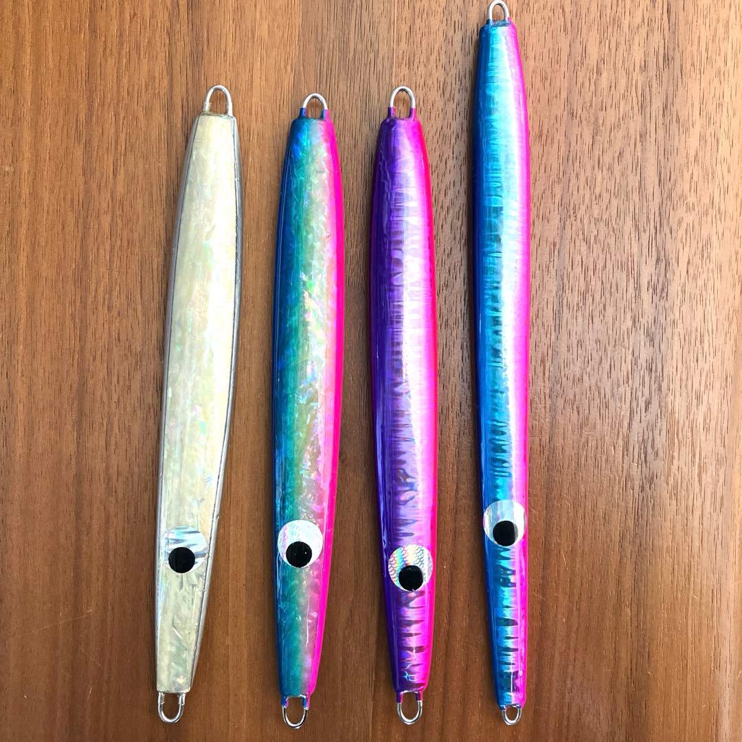 ブラスター180g×3 ロング160g×1 オフショア　ブリジギングメタルジグ