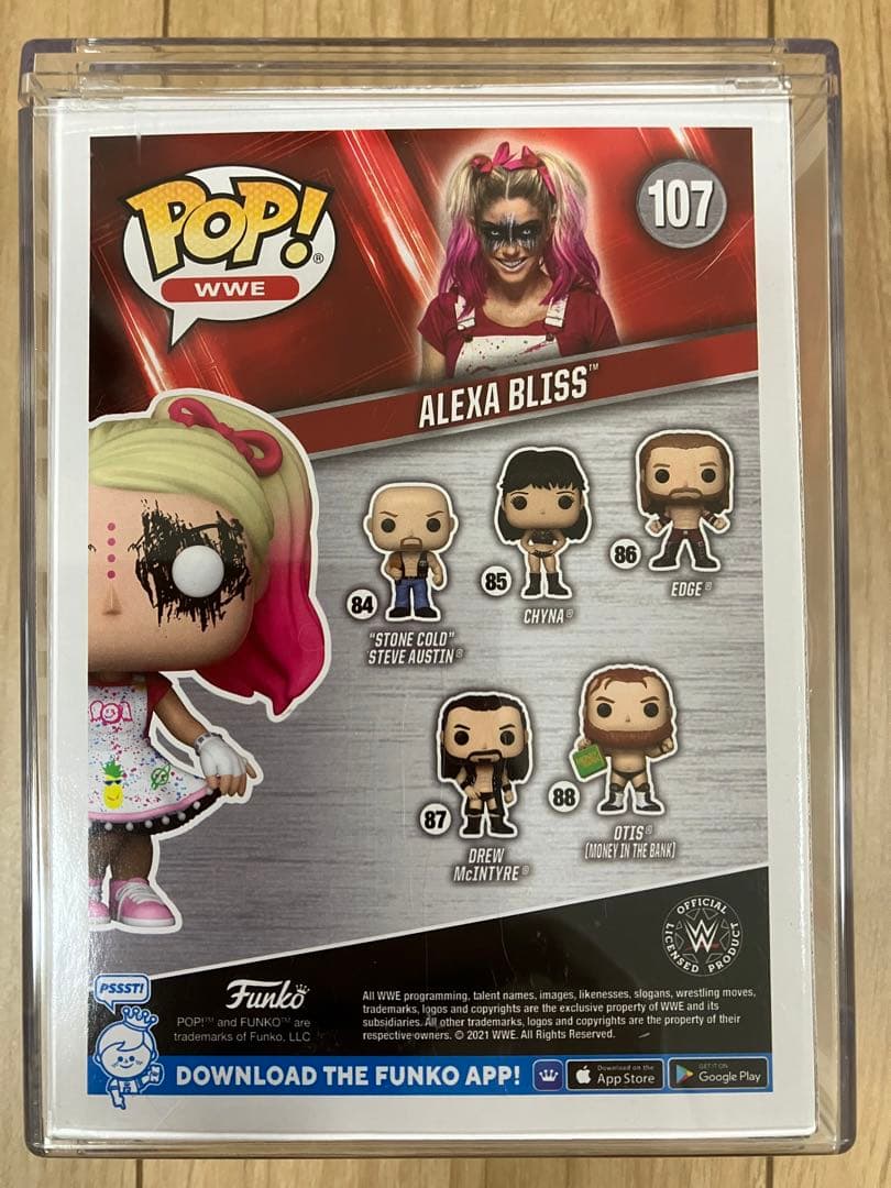 Funko POP WWE アレクサ・ブリス Alexa Bliss サイン入り